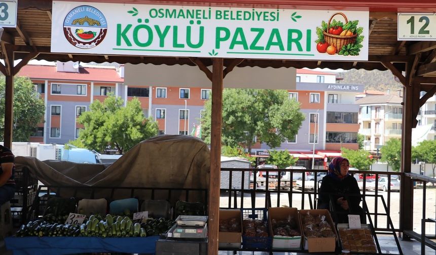KÖYLÜ PAZARI HİZMETE AÇILDI