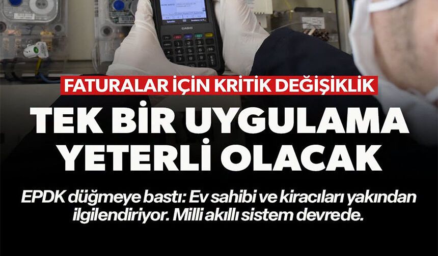 TEK BİR UYGULAMA YETERLİ OLACAK
