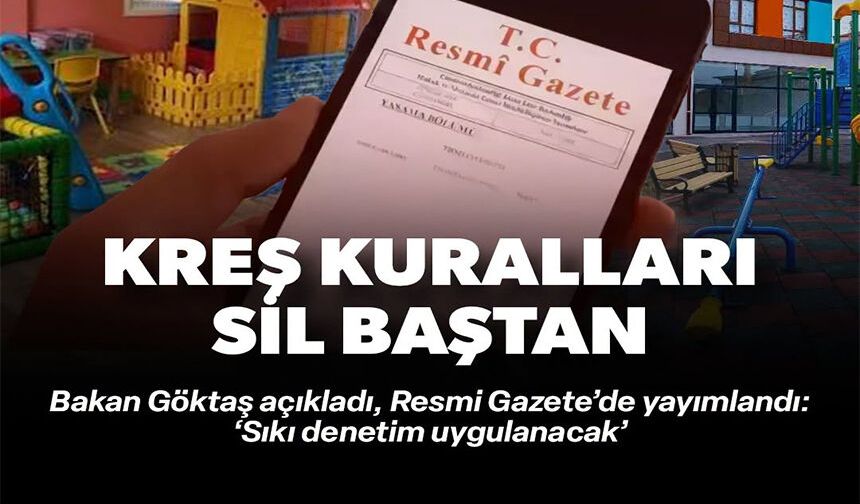KREŞ KURALLARI SİL BAŞTAN
