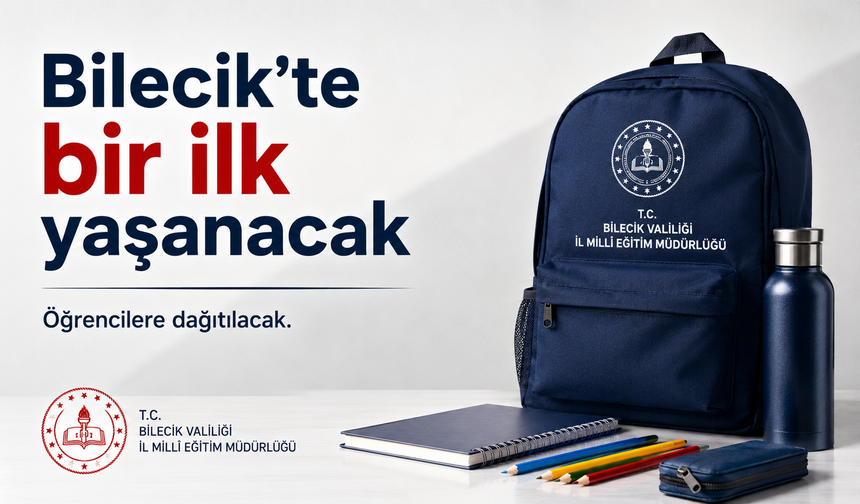 BİLECİK'TE İLK KEZ