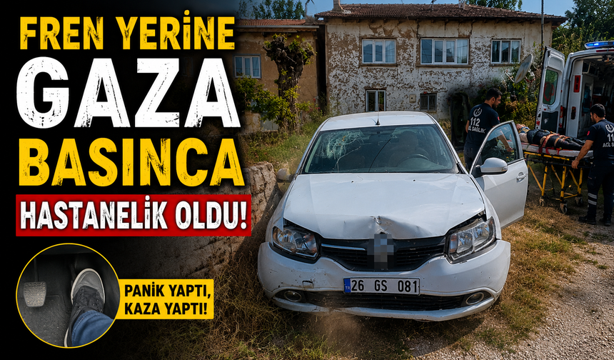 FREN YERİNE GAZA BASINCA HASTANELİK OLDU