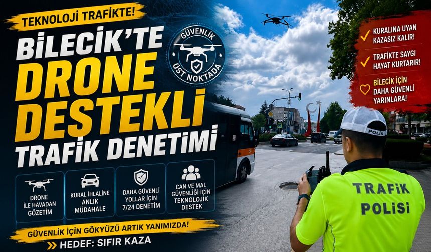 DRONE DESTEKLİ TRAFİK DENETİMİ