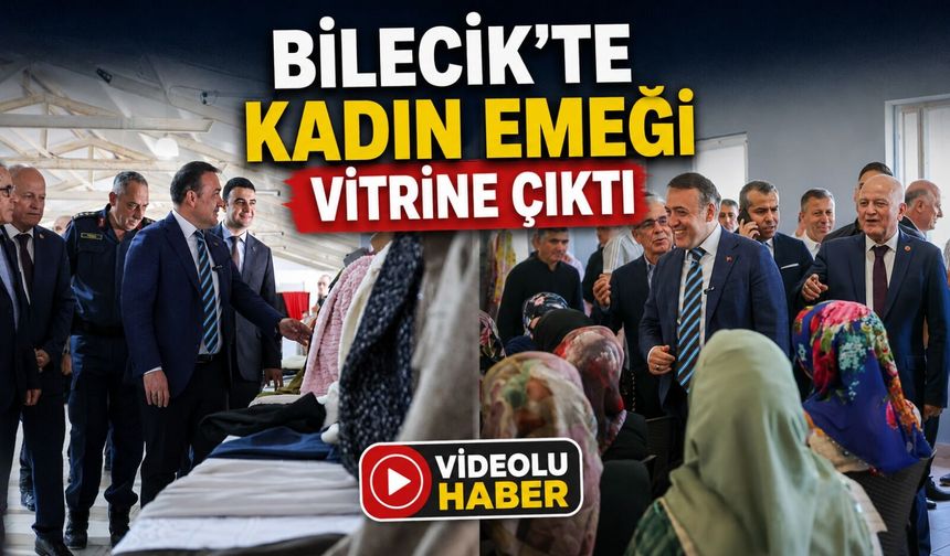 KADIN EMEĞİ VİTRİNE ÇIKTI