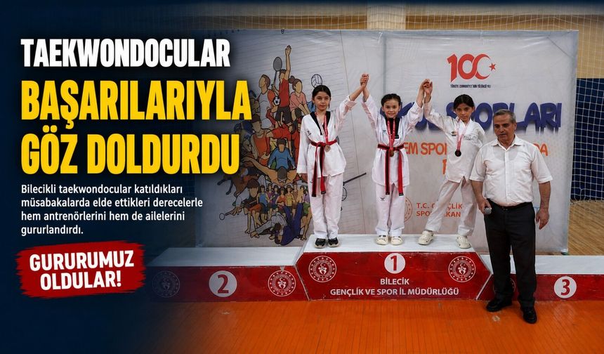 TAEKWONDOCULAR BAŞARILARIYLA GÖZ DOLDURDU