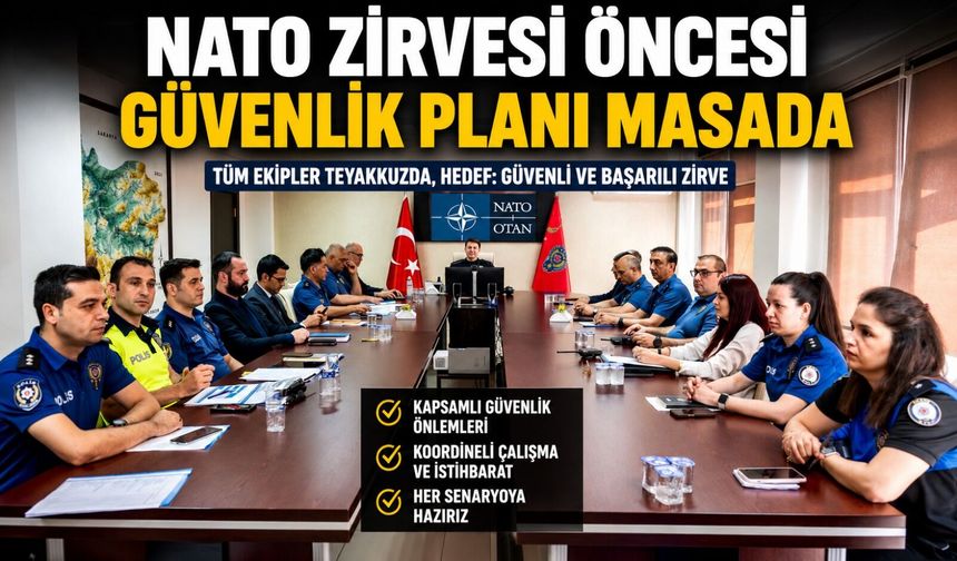 NATO ZİRVESİ ÖNCESİ GÜVENLİK PLANI MASADA