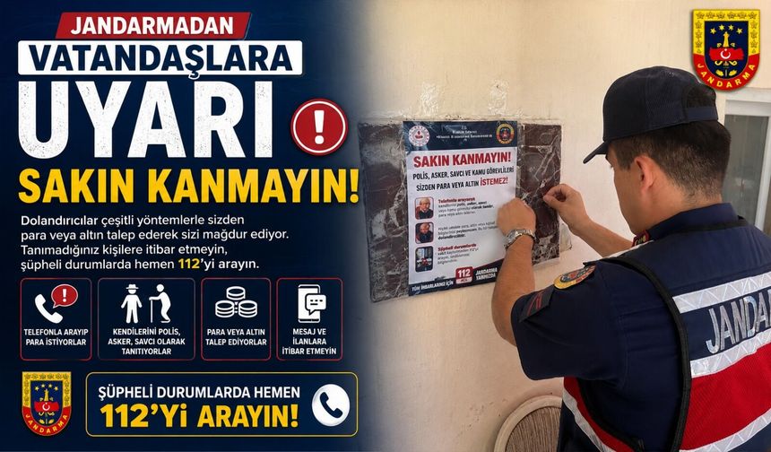 400 VATANDAŞA ORMAN YANGINI VE DOLANDIRICILIK UYARISI