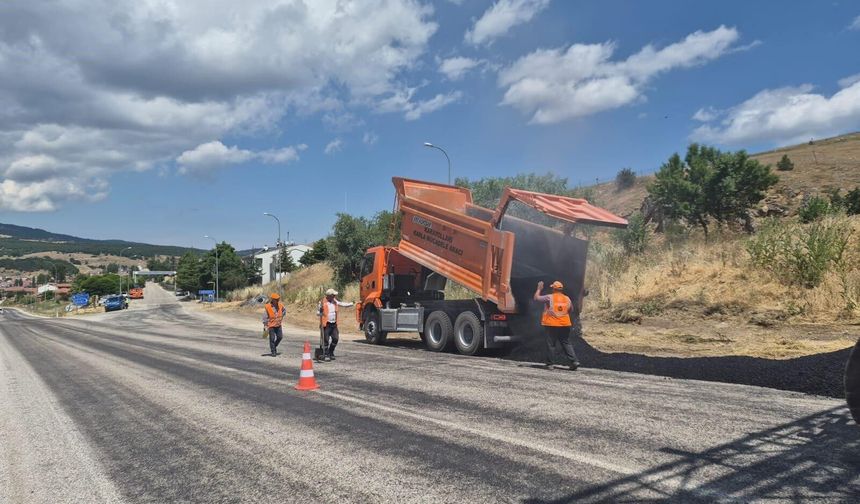 JANDARMANIN YOL KONTROL NOKTASI YENİLENDİ