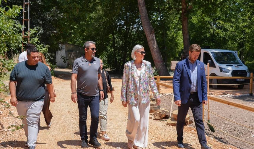 BAŞKAN SUBAŞI, YAŞAM ALANI VE PARK ÇALIŞMALARINI YERİNDE İNCELEDİ