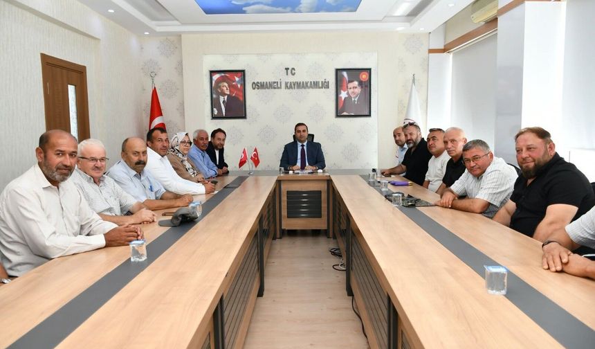 MAHALLE VE KÖYLERİN İHTİYAÇLARI MASAYA YATIRILDI