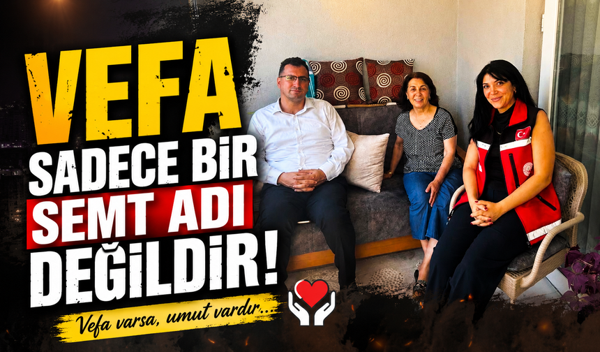 ŞEHİT AİLESİNE SENE-İ DEVRİYE ZİYARETİ
