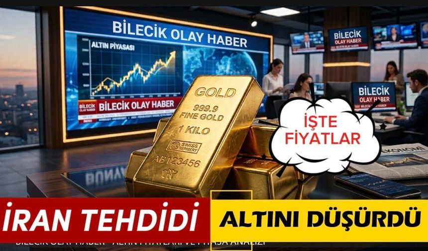 İRAN TEHDİDİ ALTINI DÜŞÜRDÜ
