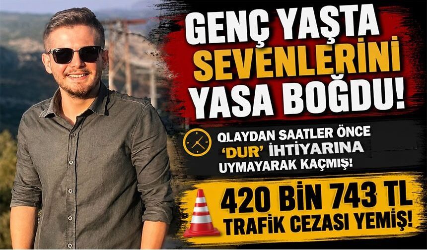 BİLECİK'TE YEDİĞİ 420 BİN LİRALIK TRAFİK CEZASI SONRASI İNTİHAR ETTİ