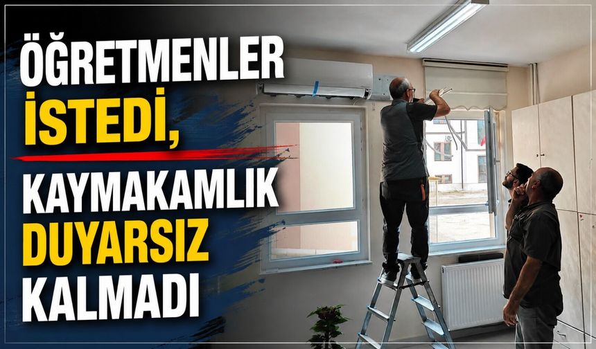 ÖĞRETMENLERİN TALEBİ KARŞILIK BULDU