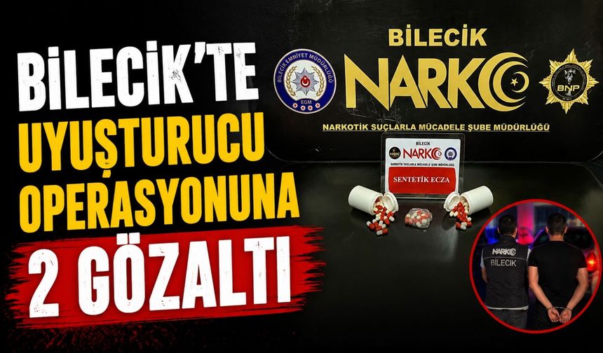 UYUŞTURUCU OPERASYONUNA 2 GÖZALTI