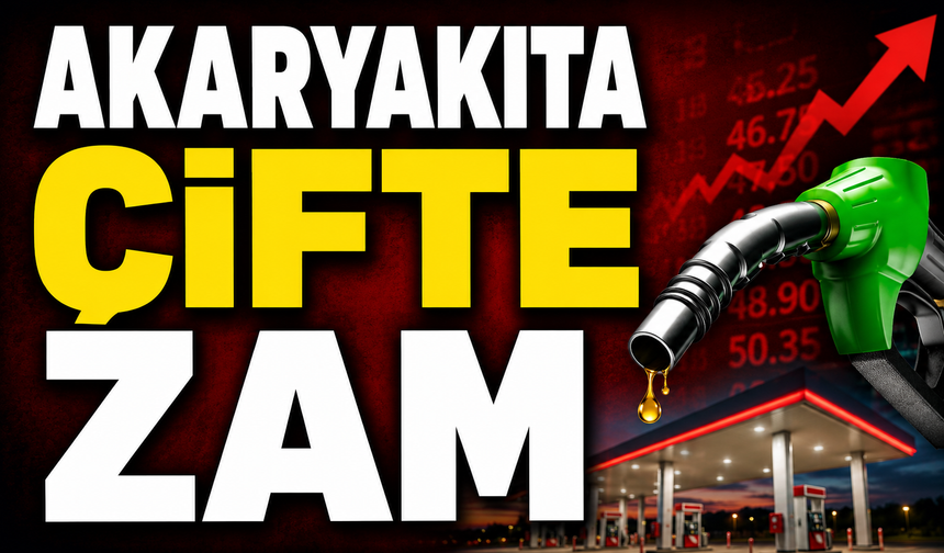 AKARYAKITA ÇİFTE ZAM