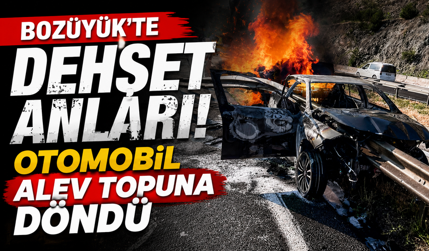 BOZÜYÜK’TE TATİL DÖNÜŞÜ FECİ KAZA!