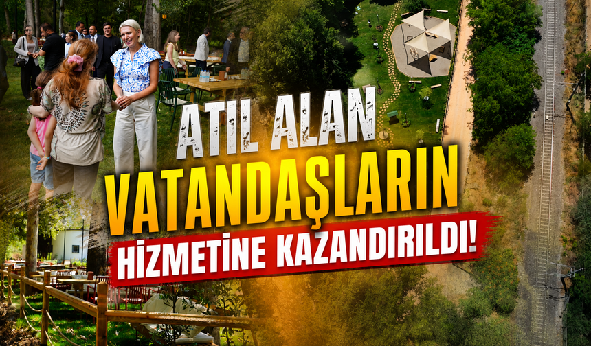 ATIL ALAN VATANDAŞLARIN HİZMETİNE KAZANDIRILDI