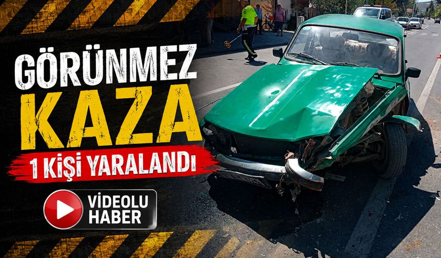 BİLECİK'TE MEYDANA GELEN TRAFİK KAZASINDA 1 KİŞİ YARALANDI