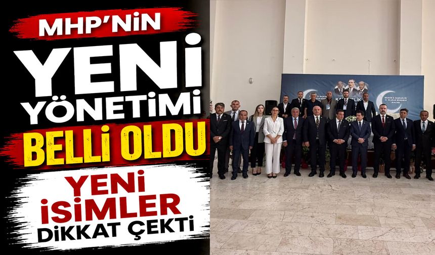 MHP'NİN BİLECİK’TE YENİ YÖNETİMİ BELLİ OLDU