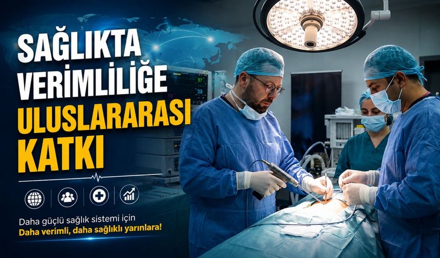BŞEÜ AKADEMİSYENİNDEN SAĞLIKTA VERİMLİLİĞE ULUSLARARASI KATKI