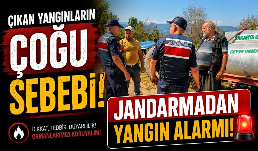 HASAT SEZONUNDA YANGIN ALARMI