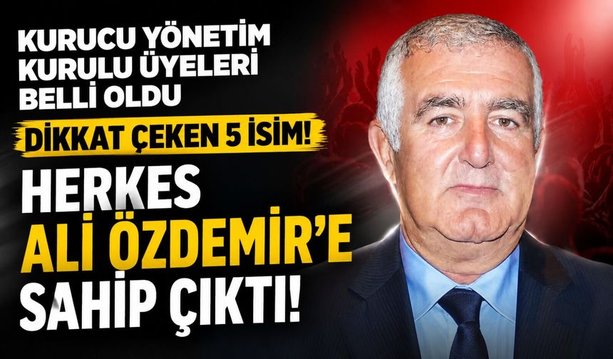 LİSTEDE DİKKAT ÇEKEN 5 İSİM