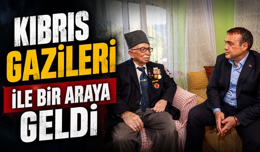 BİLECİK VALİSİ SÖZER KIBRIS GAZİLERİ İLE BİR ARAYA GELDİ