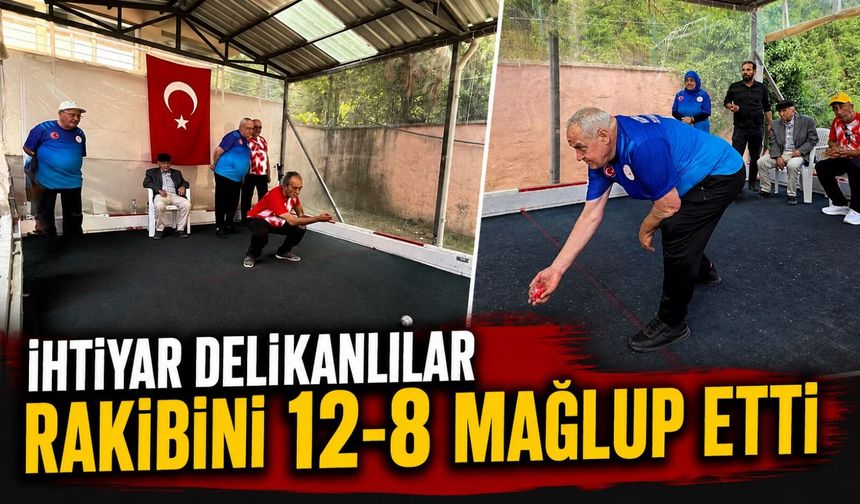 HUZUREVİ SAKİNLERİ BOCCE MÜSABAKASINDA BULUŞTU