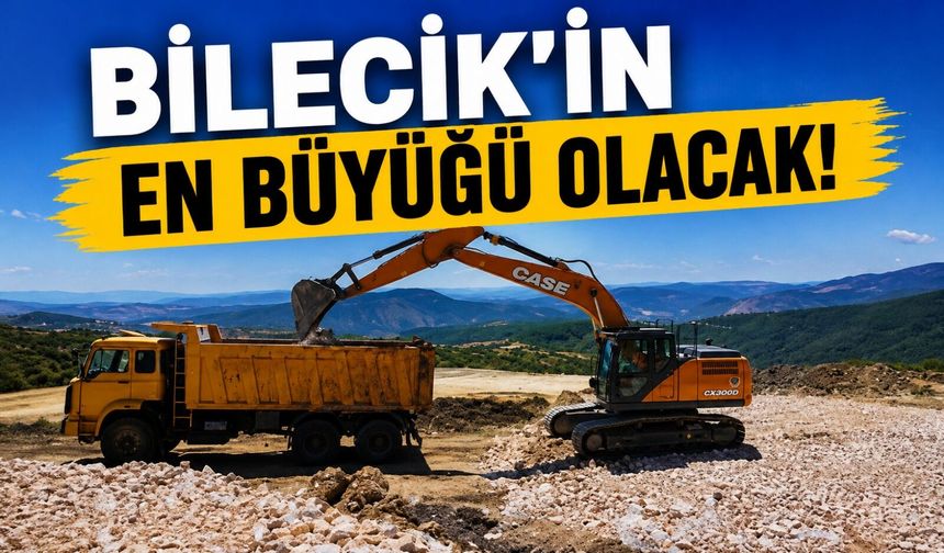 BİLECİK'İN EN BÜYÜK PARKINDA ÇALIŞMALAR DEVAM EDİYOR