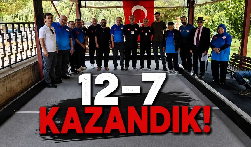 BİLECİK HUZUREVİ SAKİNLERİ BOCCEDE 12-7 KAZANDI