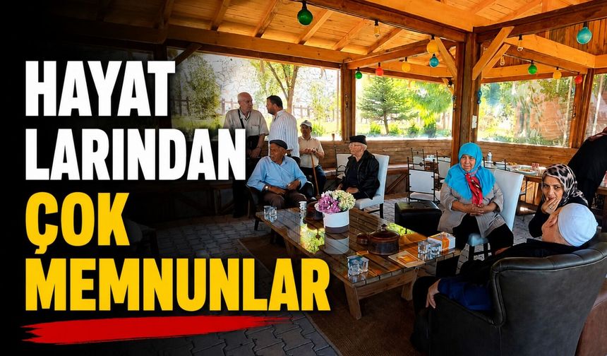 HUZUREVİ SAKİNLERİ LAVANTA BAHÇESİNDE DOĞAYLA BULUŞTU