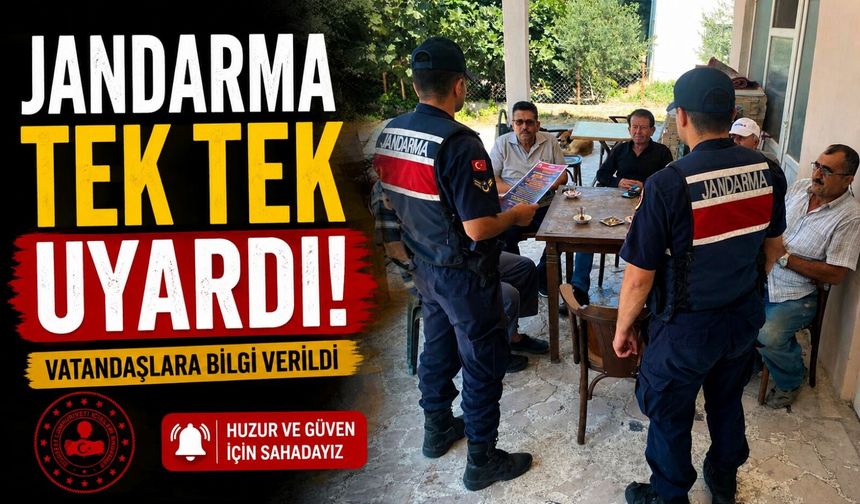 JANDARMADAN DOLANDIRICILIK UYARISI