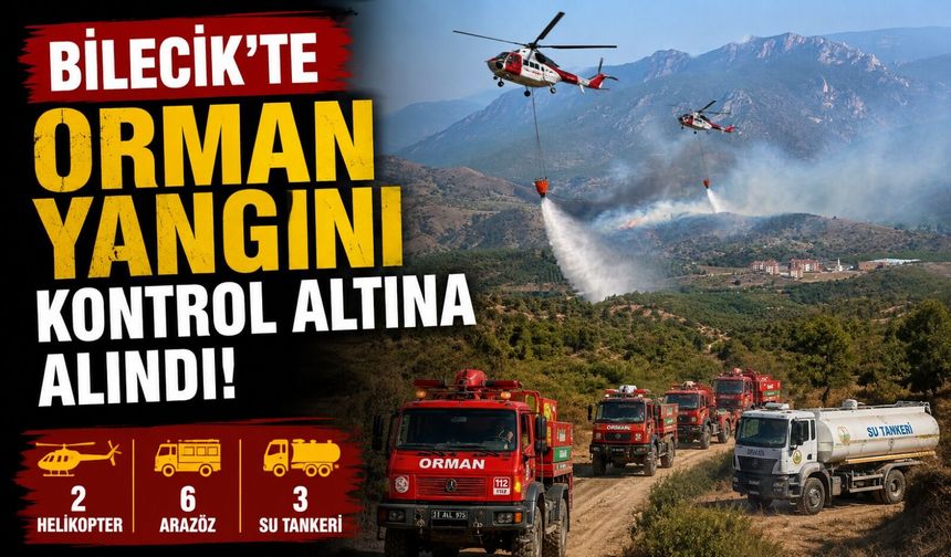 ORMAN YANGINI KONTROL ALTINA ALINDI