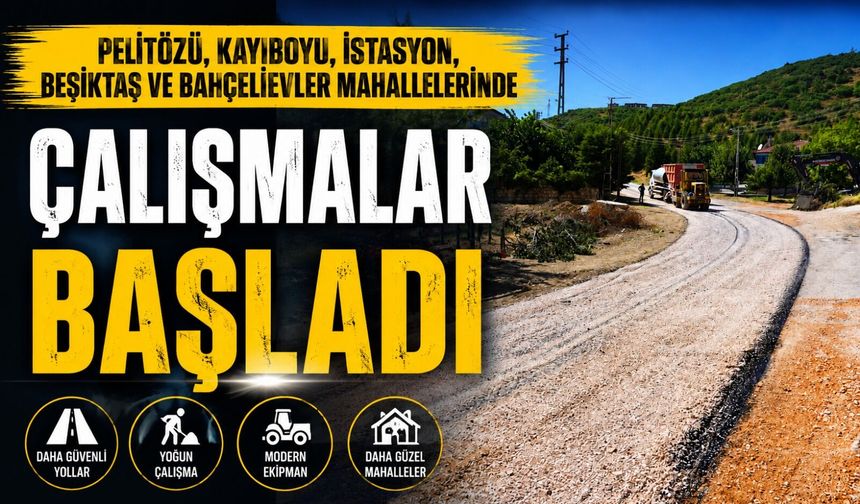 YENİ CADDE VE SOKAKLAR ULAŞIMA AÇILIYOR KALDIRIMLAR YENİLENİYOR
