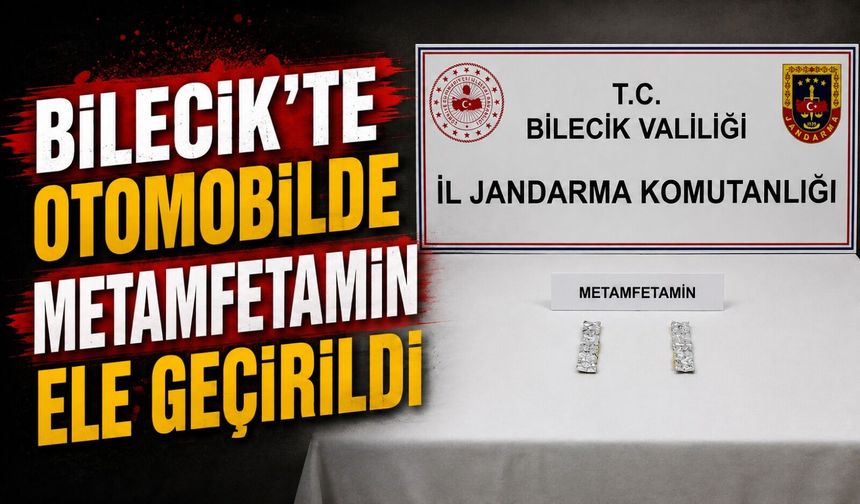 OTOMOBİLDE METAMFETAMİN ELE GEÇİRİLDİ