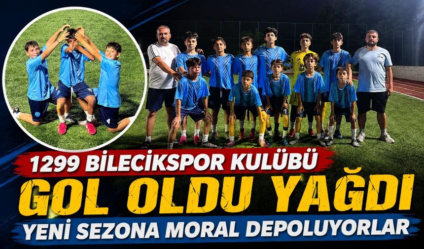 1299 BİLECİKSPOR KULÜBÜ GOL OLDU YAĞDI