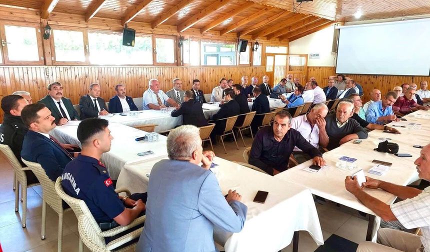 KÖY VE MAHALLELERİN İHTİYAÇLARI MASAYA YATIRILDI