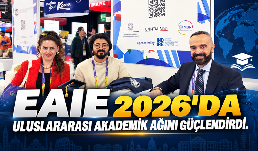 BŞEÜ, EAIE 2026'DA ULUSLARARASI AKADEMİK AĞINI GÜÇLENDİRDİ