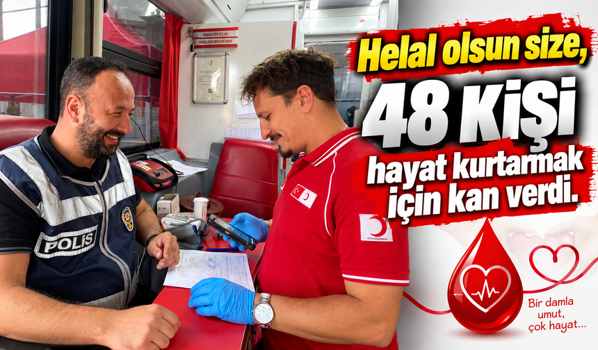 BİLECİK'TE KAN BAĞIŞ KAMPANYASI