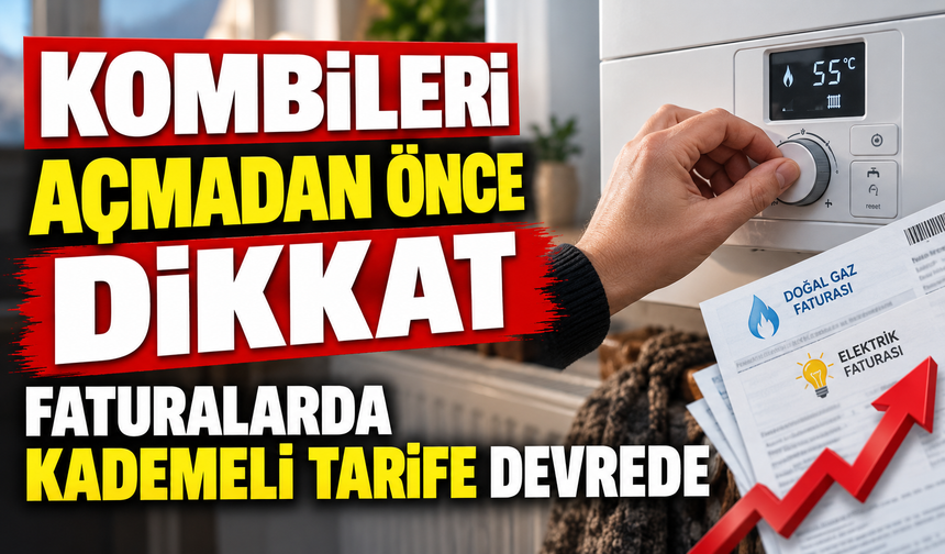 FATURALARDA KADEMELİ TARİFE DEVREDE