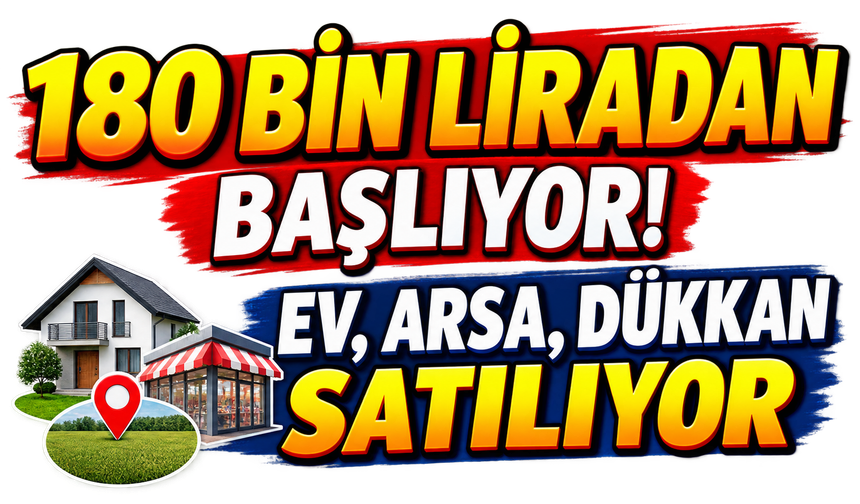 180 BİN LİRADAN BAŞLIYOR!
