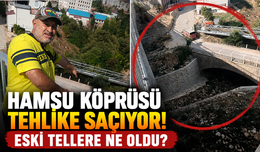 HAMSU KÖPRÜSÜ TEHLİKE SAÇIYOR