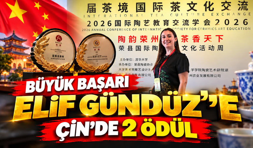 BŞEÜ'LÜ AKADEMİSYENE ÇİN'DE İKİ ÖDÜL