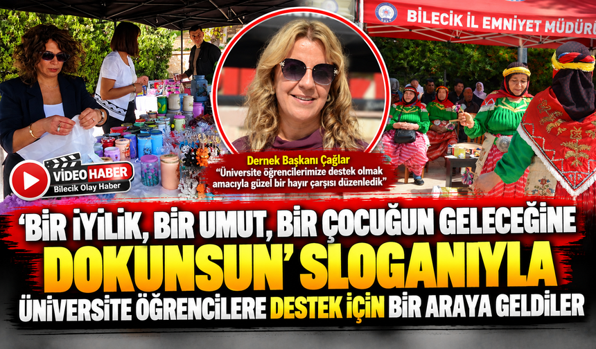 'BİR İYİLİK, BİR UMUT, BİR ÇOCUĞUN GELECEĞİNE DOKUNSUN' SLOGANIYLA ÜNİVERSİTE ÖĞRENCİLERE DESTEK İÇİN BİR ARAYA GELDİLER