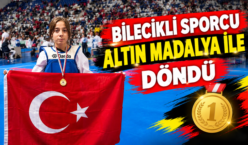 BİLECİKLİ SPORCU DUPNITSA OPEN'DA ŞAMPİYON OLDU