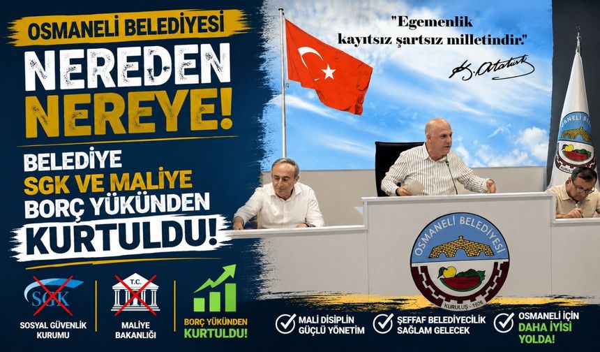 SGK VE MALİYE BORÇ YÜKÜNDEN KURTULDU