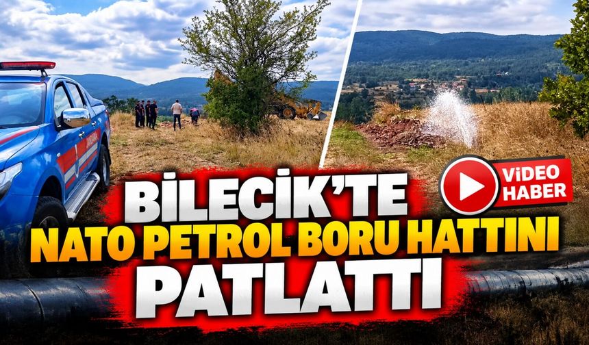 NATO PETROL BORU HATTINI PATLATTI