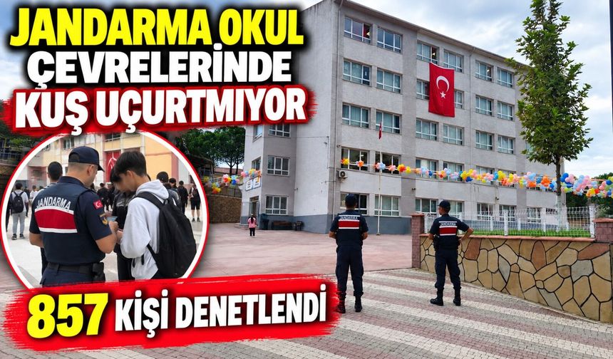 BİLECİK’TE OKUL ÇEVRELERİNDE 857 KİŞİ DENETLENDİ