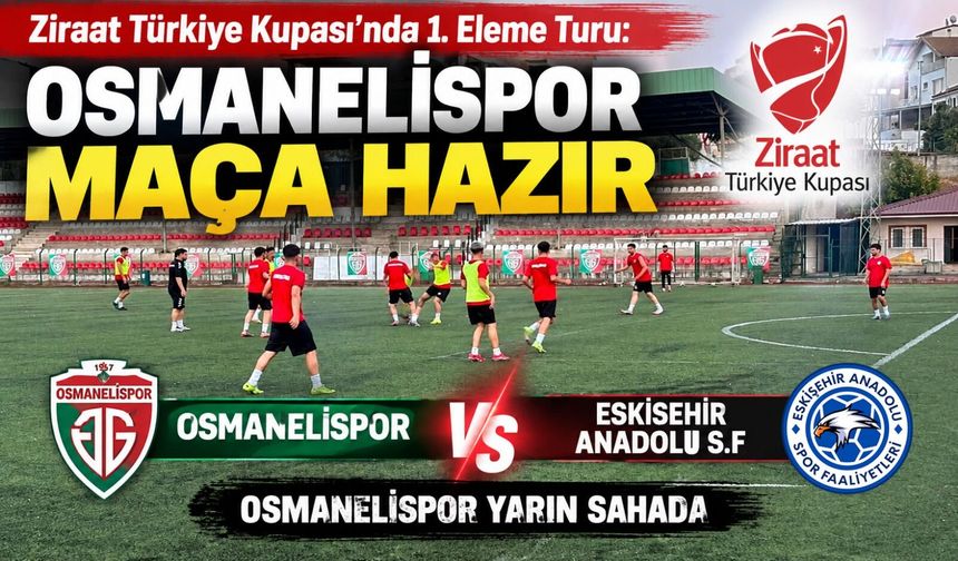 ZİRAAT TÜRKİYE KUPASI'NDA 1. ELEME TURU