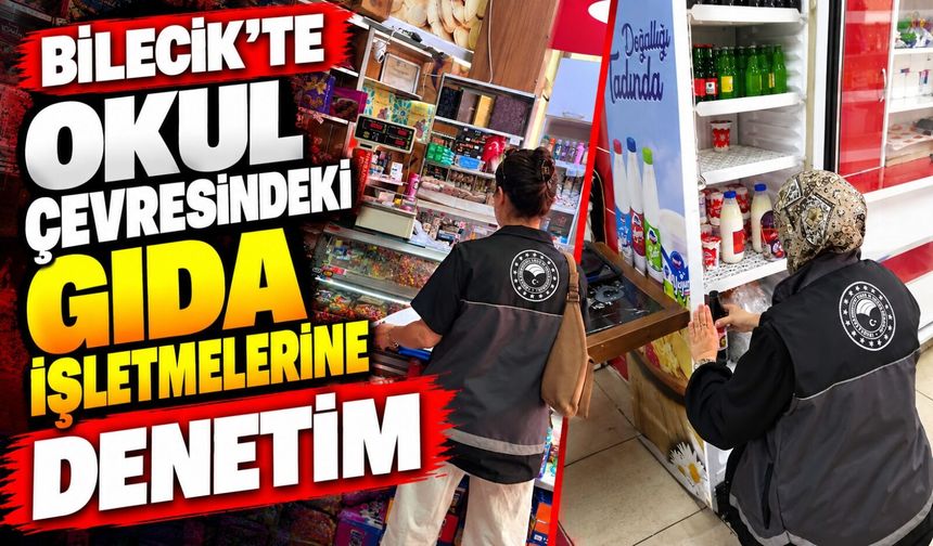 OKUL ÇEVRESİNDEKİ GIDA İŞLETMELERİNE DENETİM